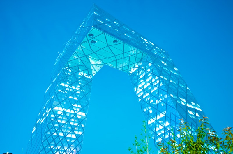 architecture, new,head quarter,HQ,Asia, b+w, Beijing, CCTV, China, HDR, PEK, Peking,0534-0163